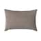 Hello Honey® Cream Embroidered Paisley Pattern Cotton Lumbar Pillow